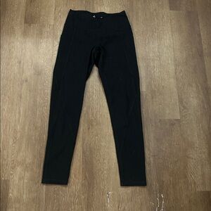 Black High-Waisted Leggings. Size small.